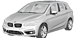 BMW F45 P0AF1 Fault Code